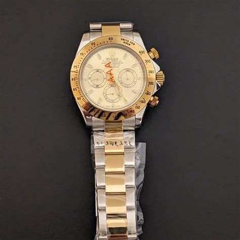 round silver and gold rolex analogo with silver link brasalet|Rolex total links guide.